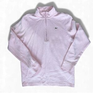 Vineyard vines Pink Quarter-Zip Pullover (12-14)